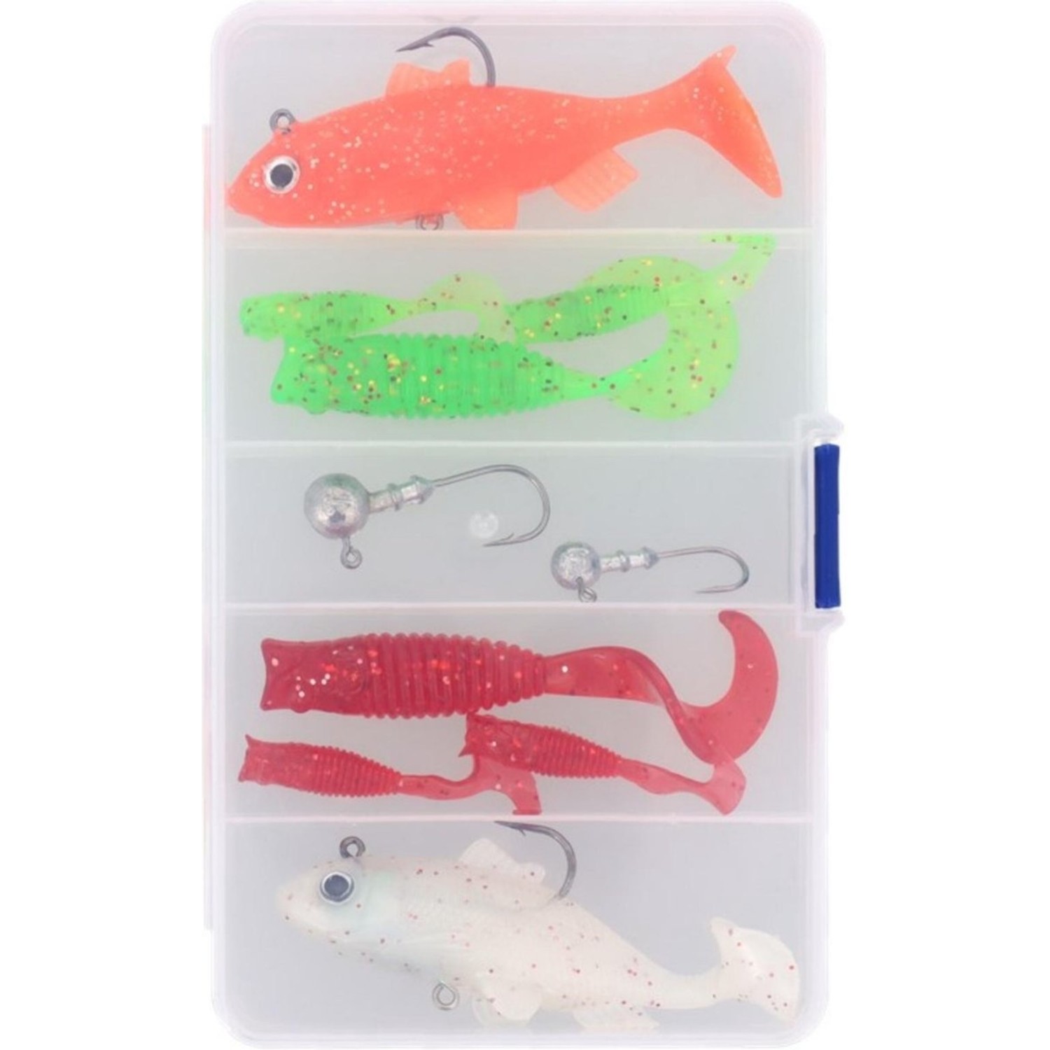 Lure Set With Box, 10 Pieces