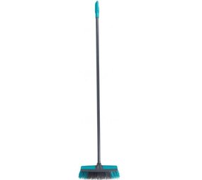 Merkloos Luxury Broom | Indoor And Outdoor Broom 130 X 33 Cm Grey/blue Merkloos Luxury Broom | Indoor And Outdoor Broom 130 X 33 Cm Grey/blue
