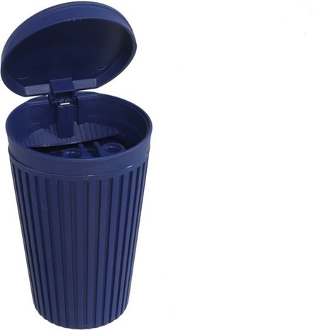Merkloos Universal ashtray for the car | Ashtray with Lid | for Cup Holder (Car Ashtray) or Outside - 13.5 cm Merkloos Universal ashtray for the car | Ashtray with Lid | for Cup Holder (Car Ashtray) or Outside - 13.5 cm