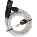 Merkloos Cable lock with 12 mm thick including 2 keys /Grey Merkloos Cable lock with 12 mm thick including 2 keys /Grey