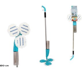 Merkloos Floor wiper with reservoir 120 cm aluminum blue. Merkloos Floor wiper with reservoir 120 cm aluminum blue.