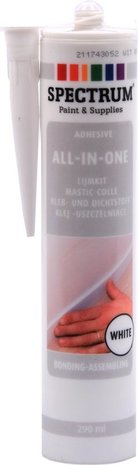 Merkloos Glue sealant - Glue white - All in one Glue sealant 290 ml - Glue sealant white - Glue sealant self-adhesive