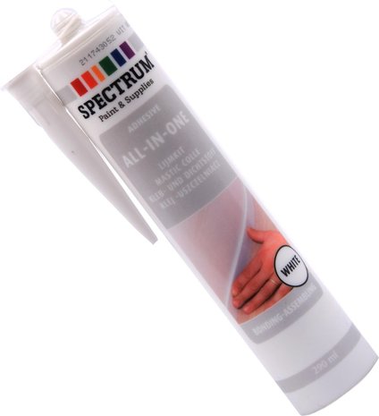 Merkloos Glue sealant - Glue white - All in one Glue sealant 290 ml - Glue sealant white - Glue sealant self-adhesive
