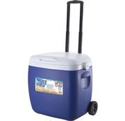 Gerimport Gerimport Koelbox Op Wielen 53 Cm 18 Liter Blauw/wit