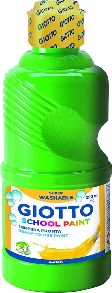 Giotto Giotto Plakkaatverf School Paint Junior 250 Ml Groen Giotto Giotto Plakkaatverf School Paint Junior 250 Ml Groen