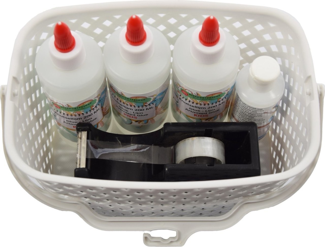 Discountershop Storage basket Storage tray Plastic storage bin with handles 5 liter white storage 22 x 12.9 x 15 cm Rattan Discountershop Storage basket Storage tray Plastic storage bin with handles 5 liter white storage 22 x 12.9 x 15 cm Rattan