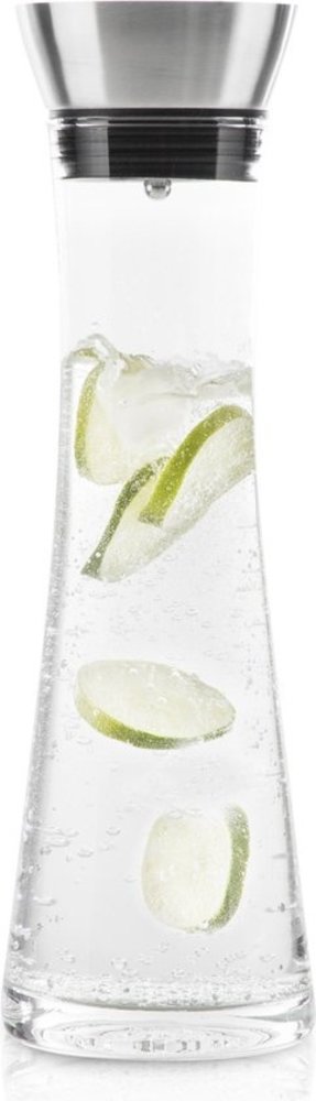 Merkloos  Waterkaraf - 1 Liter - Inclusief RVS Filter Merkloos  Waterkaraf - 1 Liter - Inclusief RVS Filter