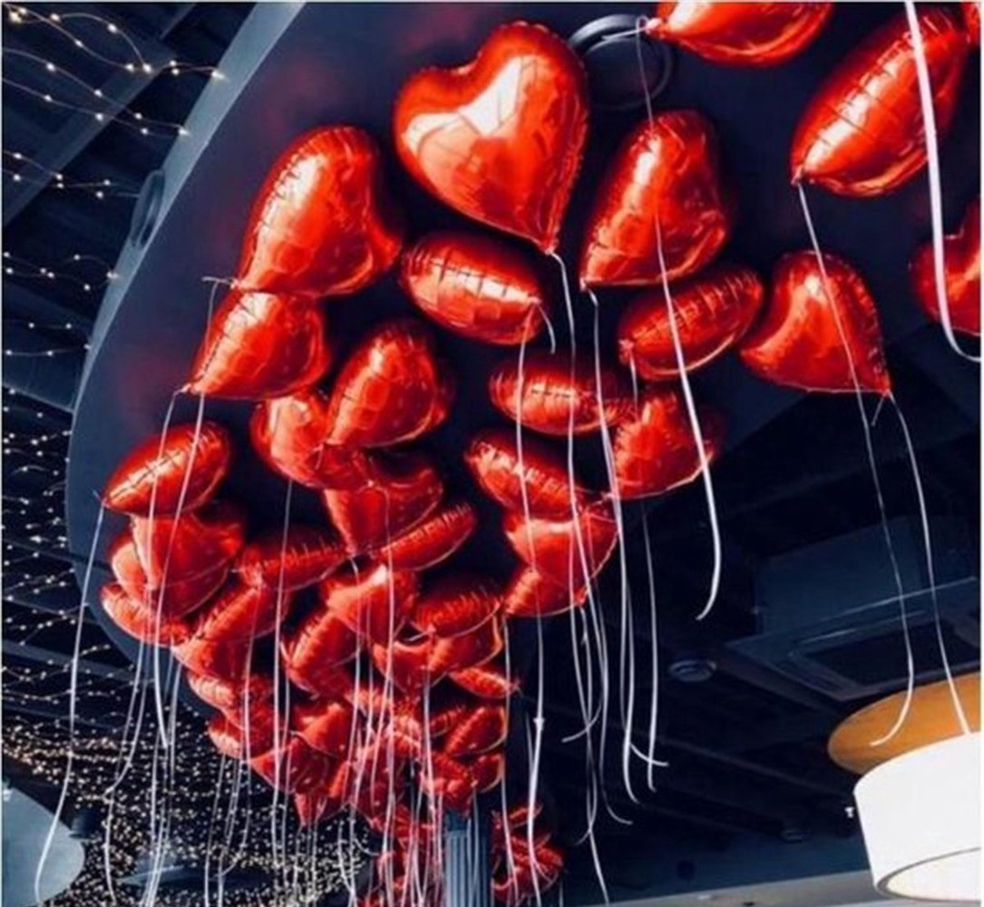 Geloofsbelijdenis Veilig betreuren ballonen Hartjes Ballonnen Rood 10 Stuks | Folie Ballonnen set voor  Valentijnsdag | Helium Ballon | Party Feest Ballonen | Romantische  Versiering - 45cm - Discountershop.nl