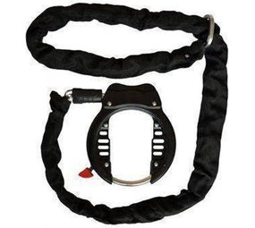 Merkloos Duo Deal bicycle lock 150cm - Ring lock with chain - Bicycle lock with chain Merkloos Duo Deal bicycle lock 150cm - Ring lock with chain - Bicycle lock with chain