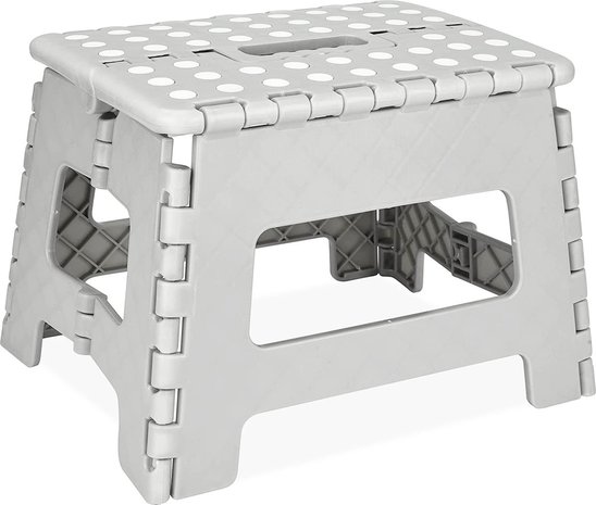 Discountershop Opstapkrukje Max.belastbaar gewicht 100 KG Opstapkrukje met anti-slip Discountershop Opstapkrukje Max.belastbaar gewicht 100 KG Opstapkrukje met anti-slip