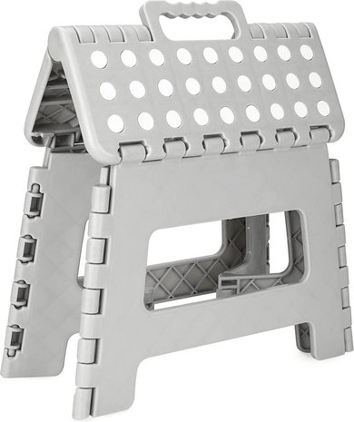 Discountershop Opstapkrukje Max.belastbaar gewicht 100 KG Opstapkrukje met anti-slip Discountershop Opstapkrukje Max.belastbaar gewicht 100 KG Opstapkrukje met anti-slip
