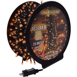 Discountershop Christmas lights outside - 25 meters 1250 LED - EXTRA Warm White - Light cord Nano Copper wire - IP44 Plug with timer function - Christmas tree lighting - suitable for indoor and outdoor - LED Christmas lights Discountershop Christmas lights outside - 25 meters 1250 LED - EXTRA Warm White - Light cord Nano Copper wire - IP44 Plug with timer function - Christmas tree lighting - suitable for indoor and outdoor - LED Christmas lights