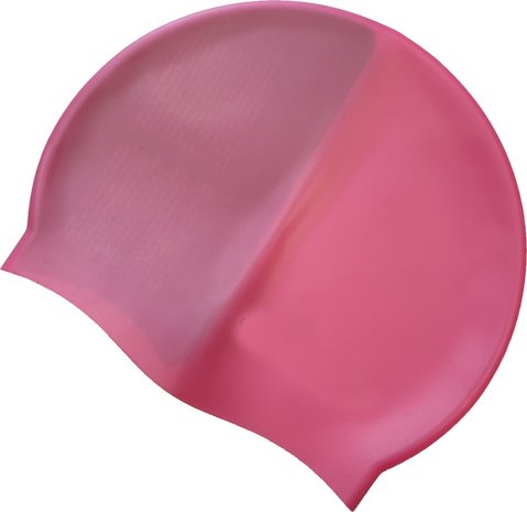 Merkloos Badmuts - Badmuts dames - Roze