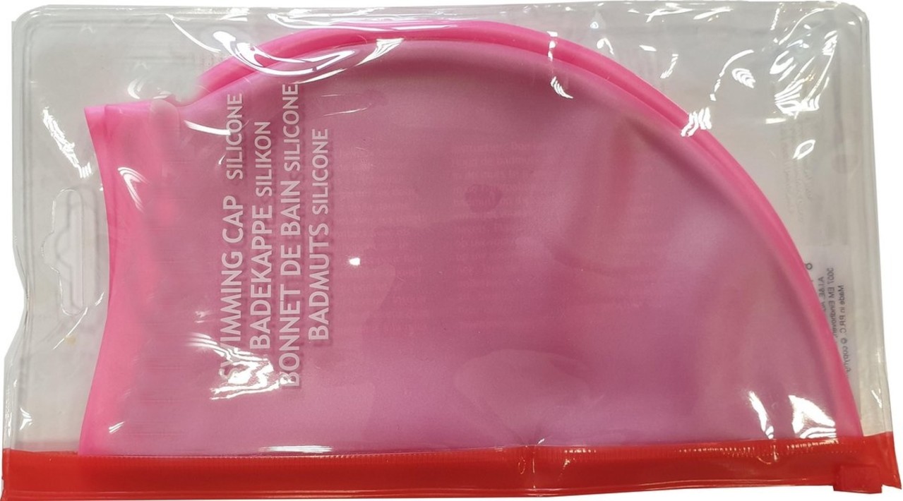 Merkloos Badmuts - Badmuts dames - Roze