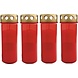 Merkloos 4 stuks Herdenkingskaars - Kaars - Witte kaars kopen - Herdenkingskaarsen - Glas - Witte kaars in glas - Kaarshouder - Herdenkingskaarsje - Rood - kaars -kaarsen Merkloos 4 stuks Herdenkingskaars - Kaars - Witte kaars kopen - Herdenkingskaarsen - Glas - Witte kaars in glas - Kaarshouder - Herdenkingskaarsje - Rood - kaars -kaarsen