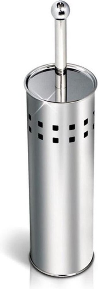 Merkloos Stainless steel toilet brush in holder - Toilet brush holder - Toilet brush Stainless steel brush with holder Merkloos Stainless steel toilet brush in holder - Toilet brush holder - Toilet brush Stainless steel brush with holder
