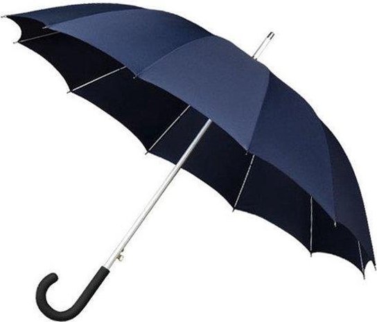Merkloos Automatic Storm Umbrella - Sturdy Anti Storm & Wind - Windproof - Ø 110 cm - Dark Blue Merkloos Automatic Storm Umbrella - Sturdy Anti Storm & Wind - Windproof - Ø 110 cm - Dark Blue