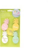 Merkloos Memo magneet clips 8x4cm 4 stuks - Magnetische memoclips - 4x stuks magneten voor boodschappen memo's op de koelkast - Memoclips - magneet - 4x stuks memo / whiteboard magneten - Merkloos Memo magneet clips 8x4cm 4 stuks - Magnetische memoclips - 4x stuks magneten voor boodschappen memo's op de koelkast - Memoclips - magneet - 4x stuks memo / whiteboard magneten -