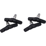 Discountershop 2 set Universal Rubber Bicycle V Brake Pads Set - 2 Pairs - 4 Pieces - 70mm | Rubber Brake Pads | Cycling Brake Pad | Brake pad set | Brake pad set Suitable for mountain bike, city bike, folding bike and touring bike Discountershop 2 set Universal Rubber Bicycle V Brake Pads Set - 2 Pairs - 4 Pieces - 70mm | Rubber Brake Pads | Cycling Brake Pad | Brake pad set | Brake pad set Suitable for mountain bike, city bike, folding bike and touring bike