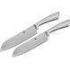 Merkloos Santokumes - RVS mes 31.5cm - 2 stuks Merkloos Santokumes - RVS mes 31.5cm - 2 stuks