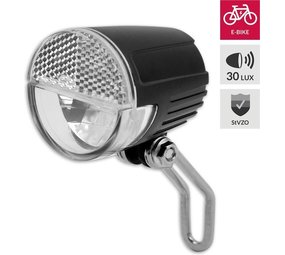 Merkloos Bicycle headlight E-bike See up to 60 meters and be seen up to 3000 meters - 6-36V. Blister. StVZO Merkloos Bicycle headlight E-bike See up to 60 meters and be seen up to 3000 meters - 6-36V. Blister. StVZO