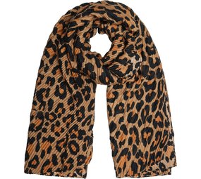 Bicky Bernard  Long warm winter leopard panther leopard print ladies scarf brown 90 x 180 cm - scarf is perfect for spring / autumn Bicky Bernard  Long warm winter leopard panther leopard print ladies scarf brown 90 x 180 cm - scarf is perfect for spring / autumn