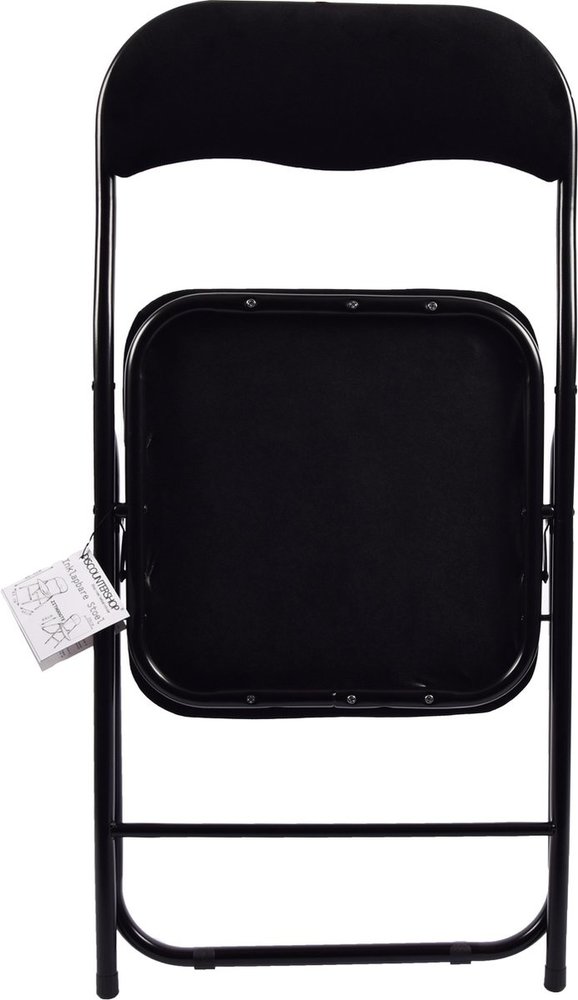 Discountershop Folding chair with seat height of 43 cm Folding chair velvet seat and back upholstered - chair - table chair - chair - table chair - folding chair - Velvet folding chair - Luxury folding chair - With cushions - Chair - Chairs - Folding chairs - Chair - Pr Discountershop Folding chair with seat height of 43 cm Folding chair velvet seat and back upholstered - chair - table chair - chair - table chair - folding chair - Velvet folding chair - Luxury folding chair - With cushions - Chair - Chairs - Folding chairs - Chair - Pr