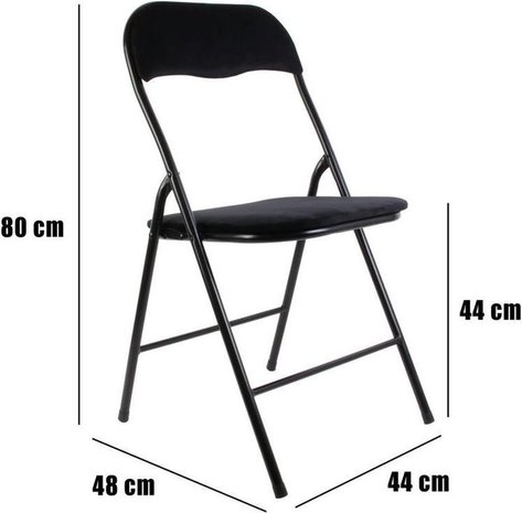 Discountershop Folding chair with seat height of 43 cm Folding chair velvet seat and back upholstered - chair - table chair - chair - table chair - folding chair - Velvet folding chair - Luxury folding chair - With cushions - Chair - Chairs - Folding chairs - Chair - Pr Discountershop Folding chair with seat height of 43 cm Folding chair velvet seat and back upholstered - chair - table chair - chair - table chair - folding chair - Velvet folding chair - Luxury folding chair - With cushions - Chair - Chairs - Folding chairs - Chair - Pr