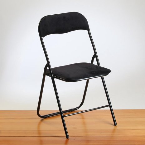 Discountershop Folding chair with seat height of 43 cm Folding chair velvet seat and back upholstered - chair - table chair - chair - table chair - folding chair - Velvet folding chair - Luxury folding chair - With cushions - Chair - Chairs - Folding chairs - Chair - Pr Discountershop Folding chair with seat height of 43 cm Folding chair velvet seat and back upholstered - chair - table chair - chair - table chair - folding chair - Velvet folding chair - Luxury folding chair - With cushions - Chair - Chairs - Folding chairs - Chair - Pr