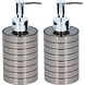 Merkloos 2x Zeeppompjes/zeepdispensers 300 ml zilver - Zeepdispensers met pompje zilverkleurig 2 stuks Merkloos 2x Zeeppompjes/zeepdispensers 300 ml zilver - Zeepdispensers met pompje zilverkleurig 2 stuks