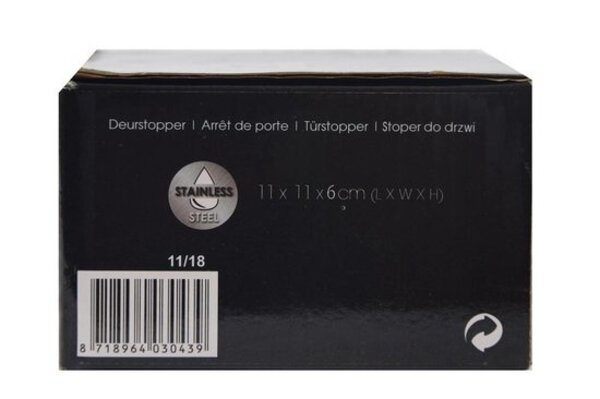 Merkloos Deurstopper Deurklem - Binnen - Zwart - Deurvastzetter - Deurklemmer 11cm x 11cm x 6cm Merkloos Deurstopper Deurklem - Binnen - Zwart - Deurvastzetter - Deurklemmer 11cm x 11cm x 6cm