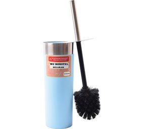 Delaram Toiletborstel Delaram mat blauw / wc borstel rond 24cm Delaram Toiletborstel Delaram mat blauw / wc borstel rond 24cm