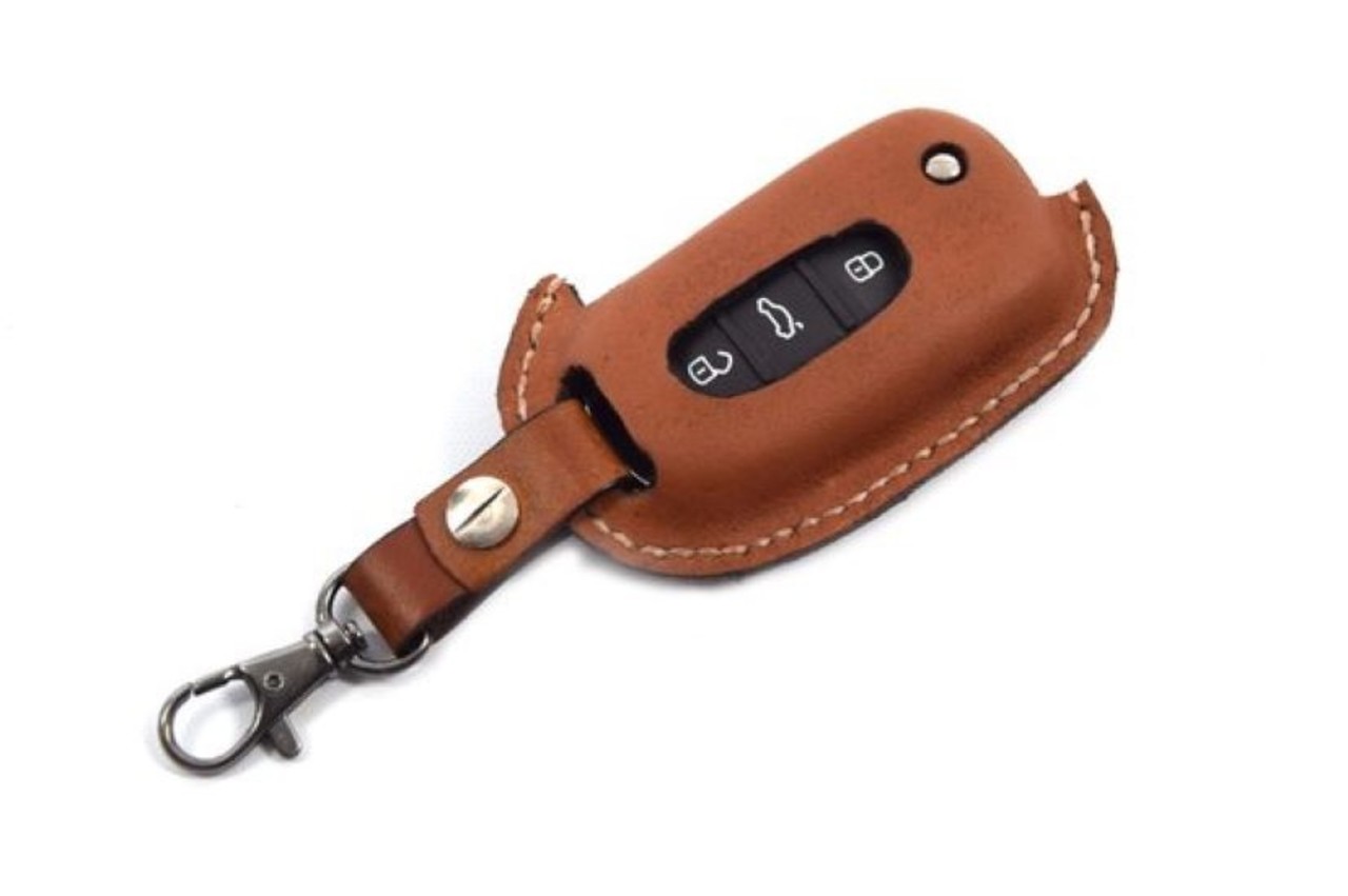 4 East Handmade Volkswagen Key Cover | Leather Key Case | protective cover | car key 4 East Handmade Volkswagen Key Cover | Leather Key Case | protective cover | car key