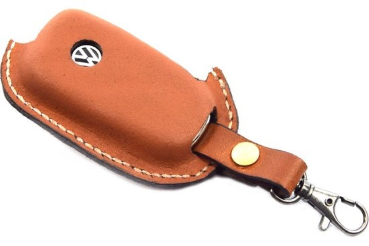 4 East Handmade Volkswagen Key Cover | Leather Key Case | protective cover | car key 4 East Handmade Volkswagen Key Cover | Leather Key Case | protective cover | car key