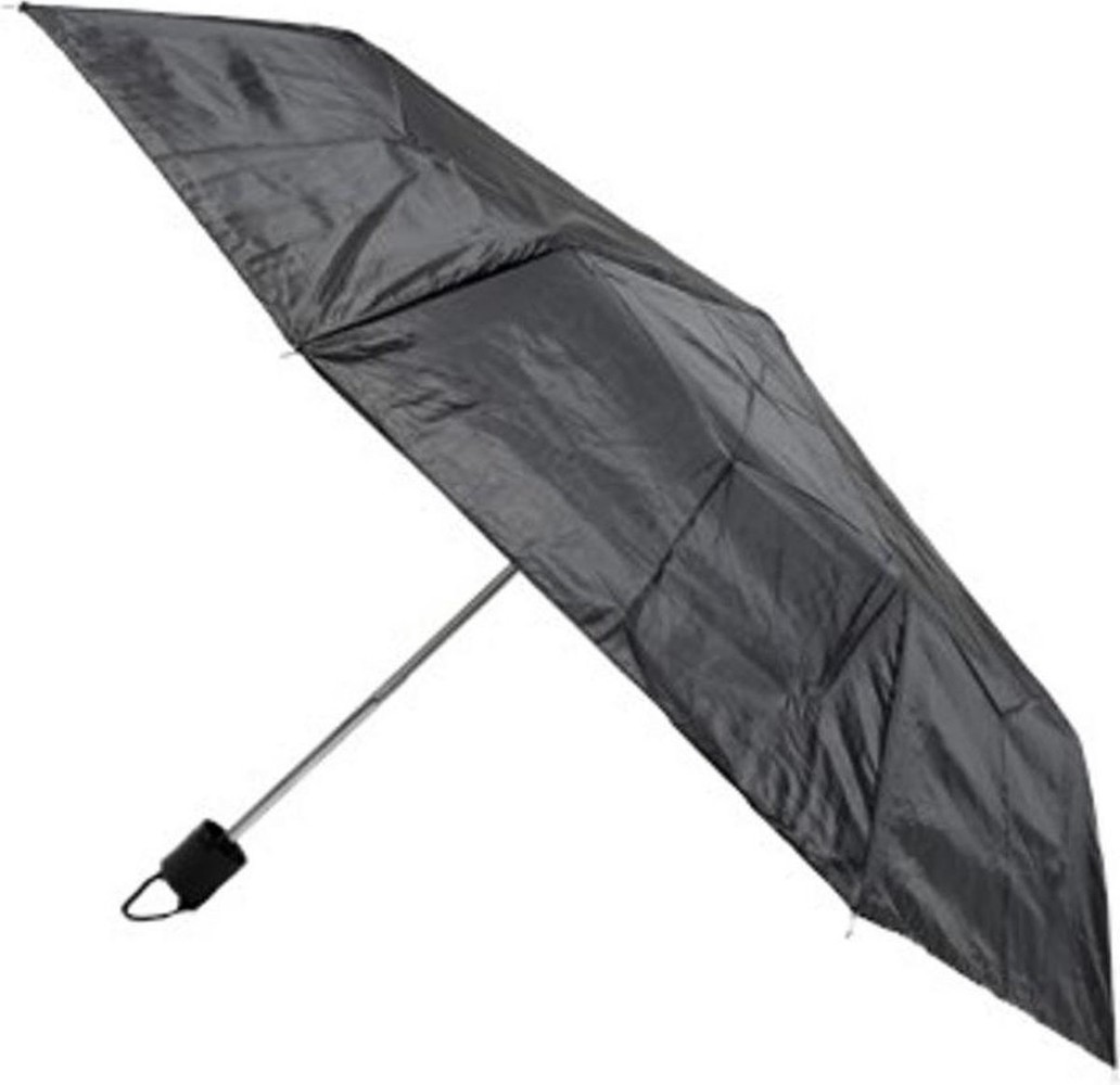 Merkloos Foldable - Automatic umbrella - Sturdy umbrella with a diameter of 92 cm - Black Merkloos Foldable - Automatic umbrella - Sturdy umbrella with a diameter of 92 cm - Black