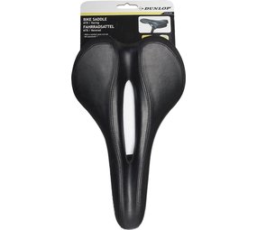 Dunlop Bicycle Saddle | Road bike | Mountain bikes | Unisex | Black Dunlop Bicycle Saddle | Road bike | Mountain bikes | Unisex | Black