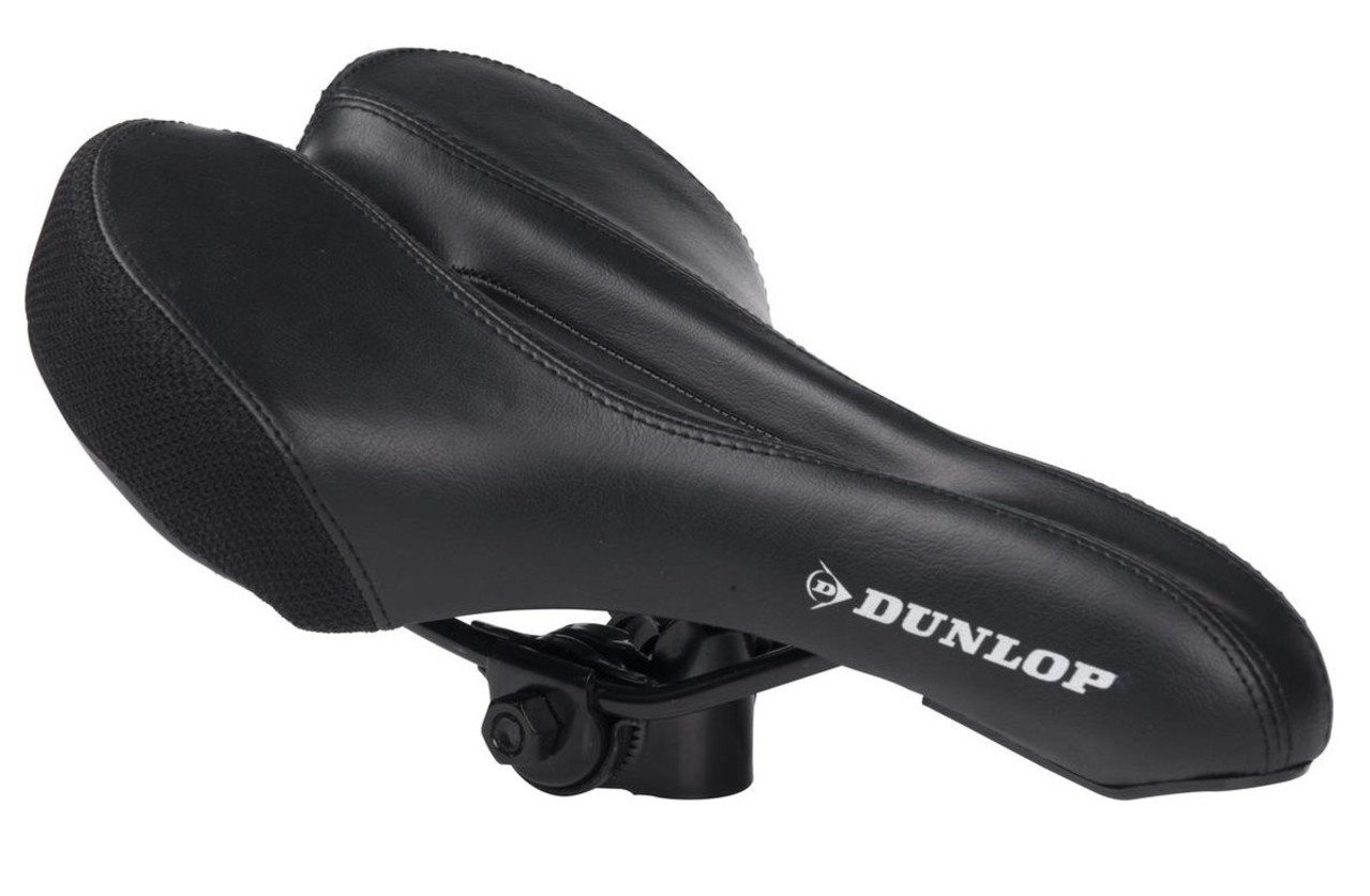 Dunlop Dunlop Fietszadel - Racefiets/Mountainbikes - Unisex - Zwart Dunlop Dunlop Fietszadel - Racefiets/Mountainbikes - Unisex - Zwart