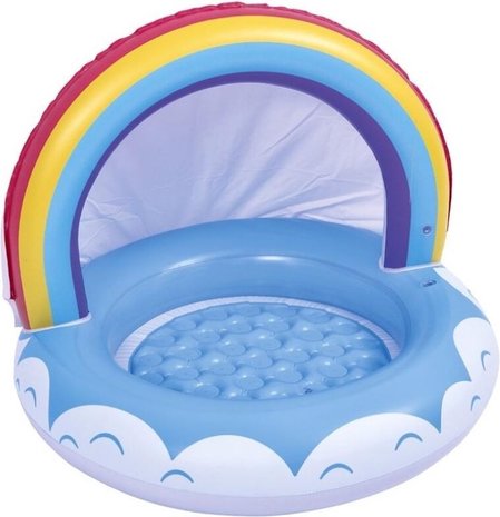 Merkloos Inflatable pool rainbow 95 x 66 cm Merkloos Inflatable pool rainbow 95 x 66 cm