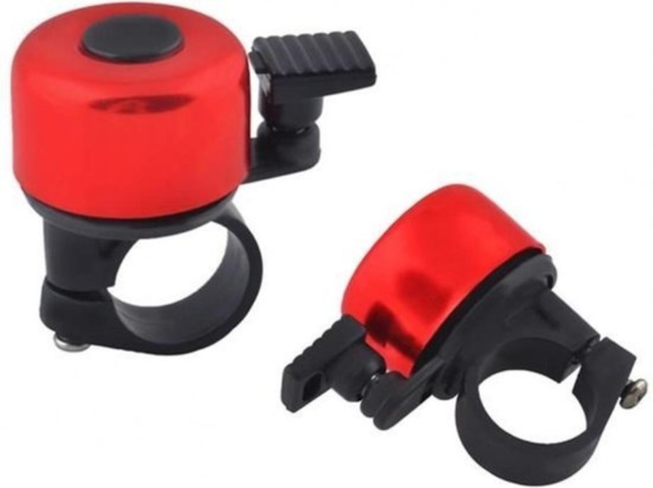 Merkloos Aluminum Bicycle Bell - Red Merkloos Aluminum Bicycle Bell - Red