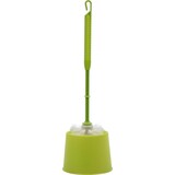 Merkloos Toilet brush - Toilet brush plastic -Toilet brush in holder - Toilet brush holder - Toilet brush - brush - Stainless - Green Merkloos Toilet brush - Toilet brush plastic -Toilet brush in holder - Toilet brush holder - Toilet brush - brush - Stainless - Green