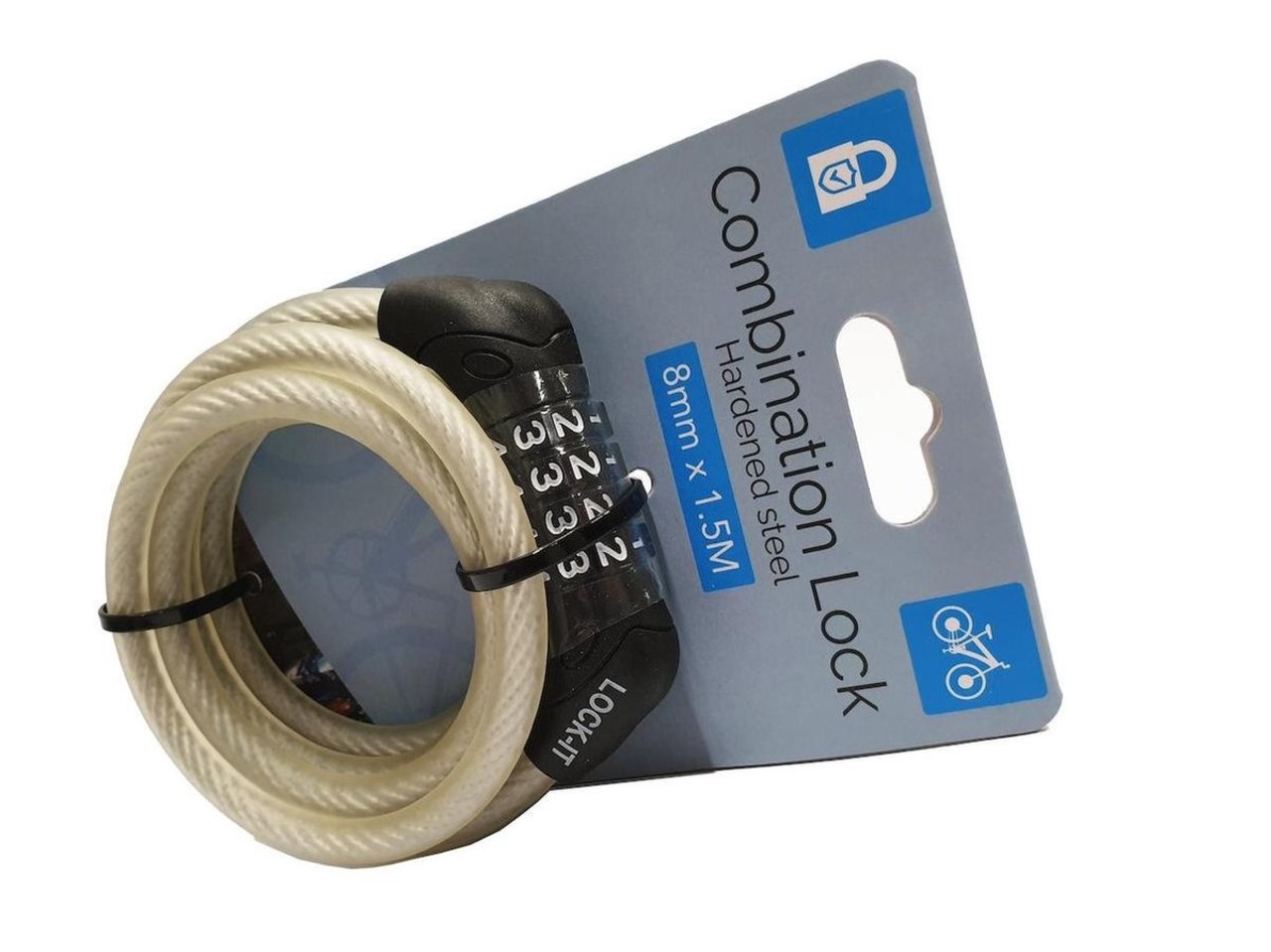 Merkloos Bicycle Lock Combination - combination bicycle lock - bicycle lock with code