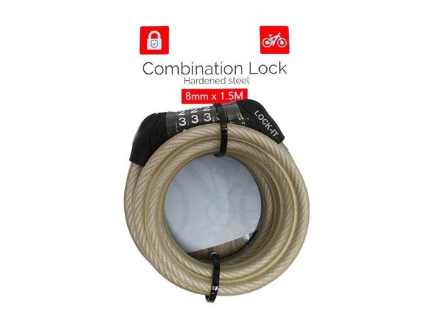 Merkloos Bicycle Lock Combination - combination bicycle lock - bicycle lock with code