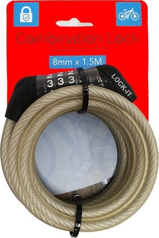 Merkloos Bicycle Lock Combination - combination bicycle lock - bicycle lock with code