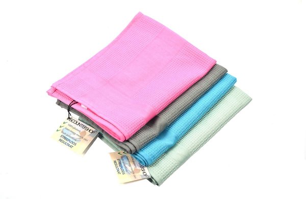 Discountershop Set of 4 Professional Polishing Cloth streak-free| Glass cloth | glassware | Polishing cloth | 42x68cm Discountershop Set of 4 Professional Polishing Cloth streak-free| Glass cloth | glassware | Polishing cloth | 42x68cm