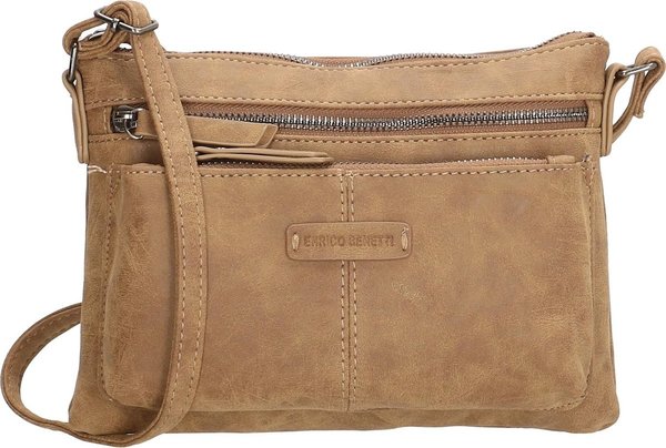 Enrico Benetti Enrico Benetti Nouméa 66416 Shoulder Bag - Camel Enrico Benetti Enrico Benetti Nouméa 66416 Shoulder Bag - Camel