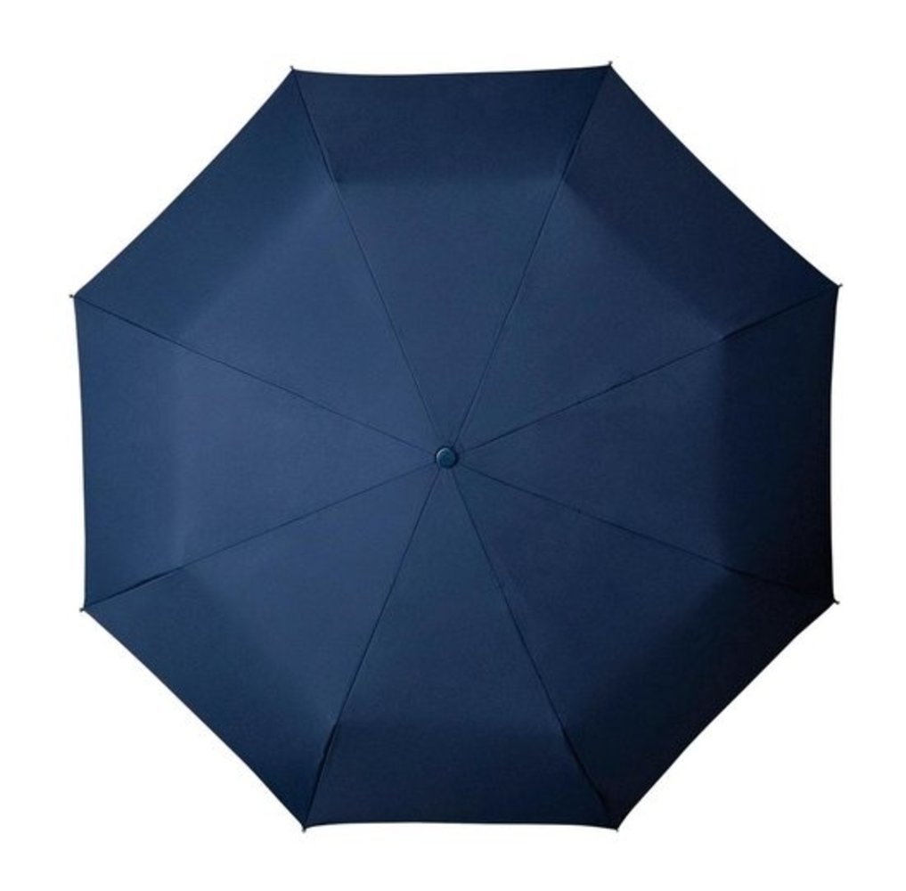 Merkloos Foldable umbrella - hand opening umbrella - Sturdy umbrella with a diameter of 100 cm - Dark blue