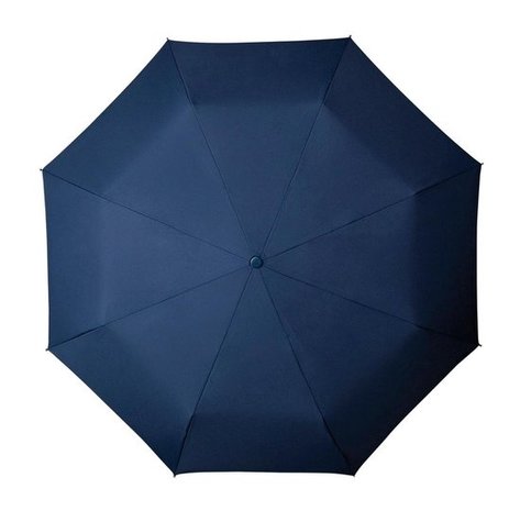 Merkloos Foldable umbrella - hand opening umbrella - Sturdy umbrella with a diameter of 100 cm - Dark blue