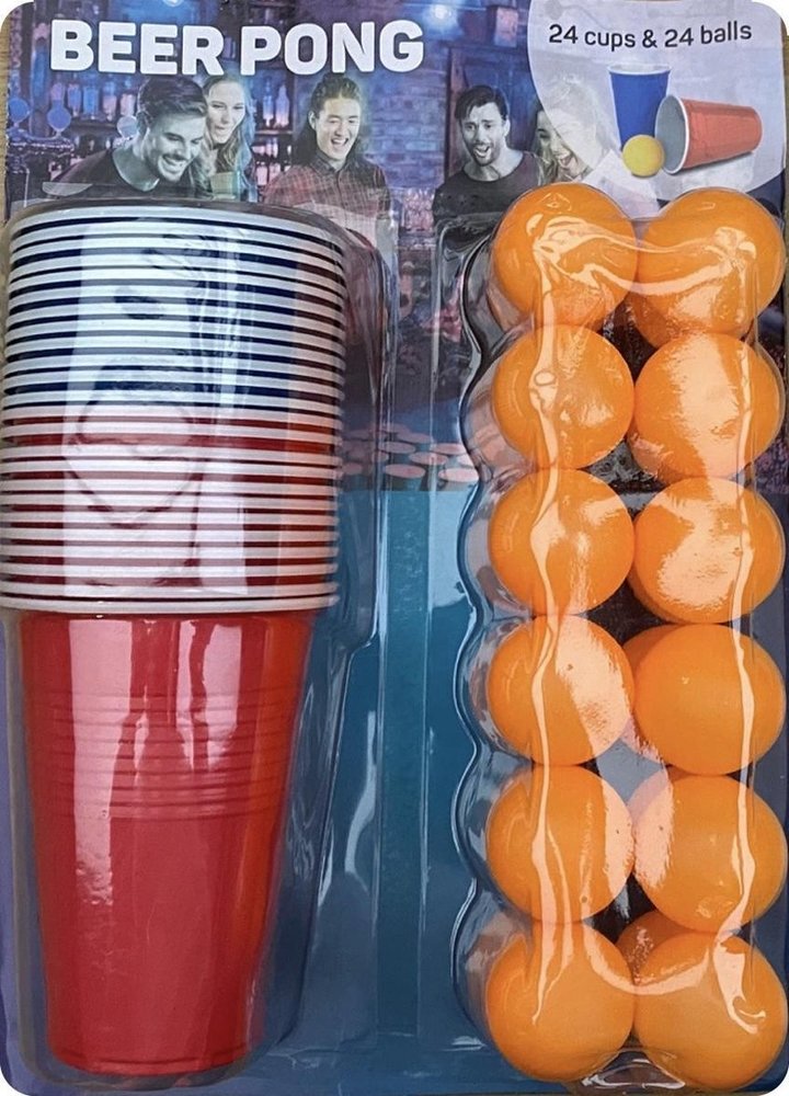 Merkloos Beer Pong Beerpong - 48 delig - Drankspel - Bier - Bierpong - Bier Pong - Beerpong - Drank - Ping Pong - Drinkbekers - Drinkspel Merkloos Beer Pong Beerpong - 48 delig - Drankspel - Bier - Bierpong - Bier Pong - Beerpong - Drank - Ping Pong - Drinkbekers - Drinkspel