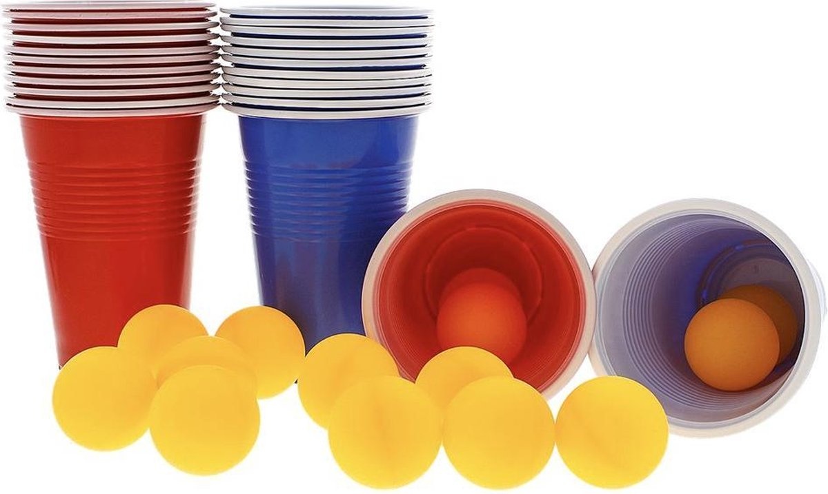 Beer Pong Beerpong 48 piece Drinking game Beer Beerpong Beer