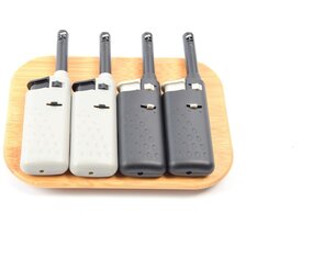 Merkloos Mini Lighter Set 18.5 cm - 4 Refillable Lighters With Child Lock Merkloos Mini Lighter Set 18.5 cm - 4 Refillable Lighters With Child Lock